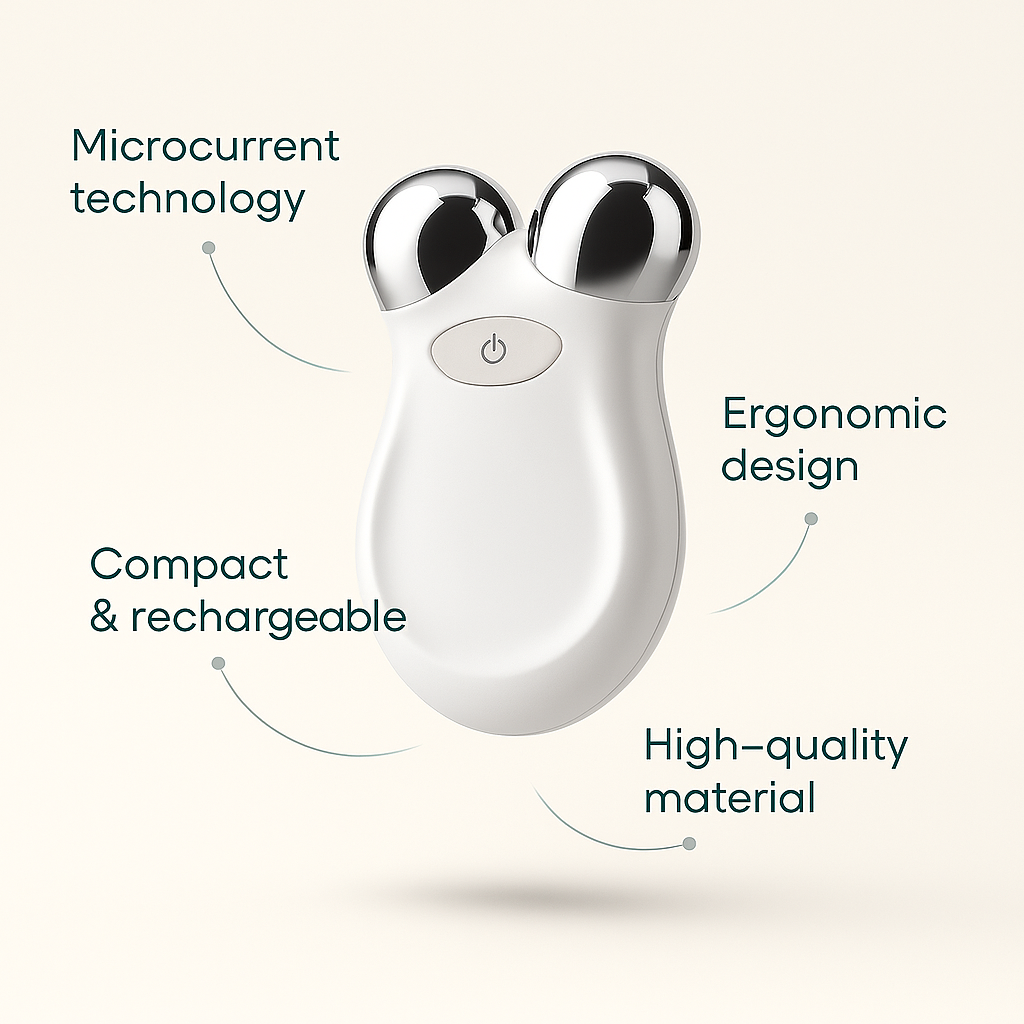 LiftGlow – Microcurrent Facial Toning Massager