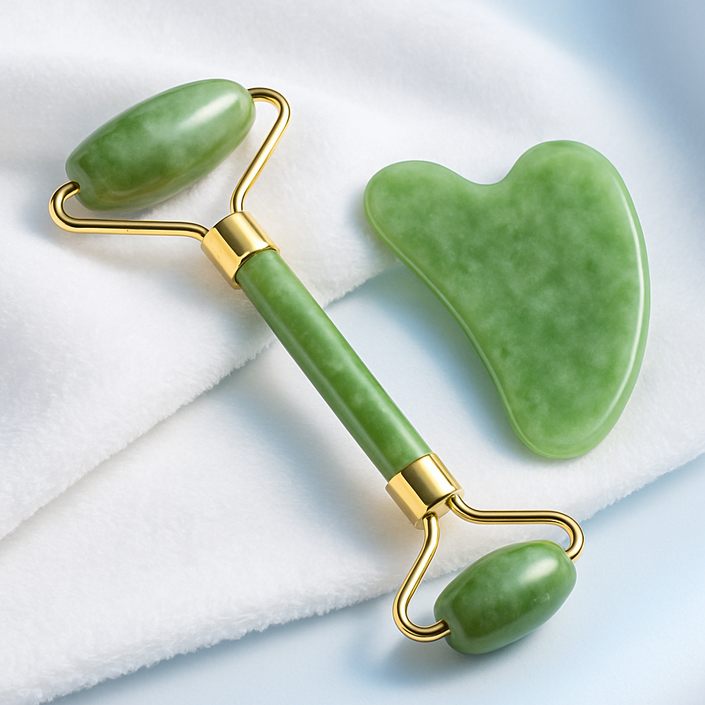 GlowRitual - Jade Roller & Gua Sha Gift Box